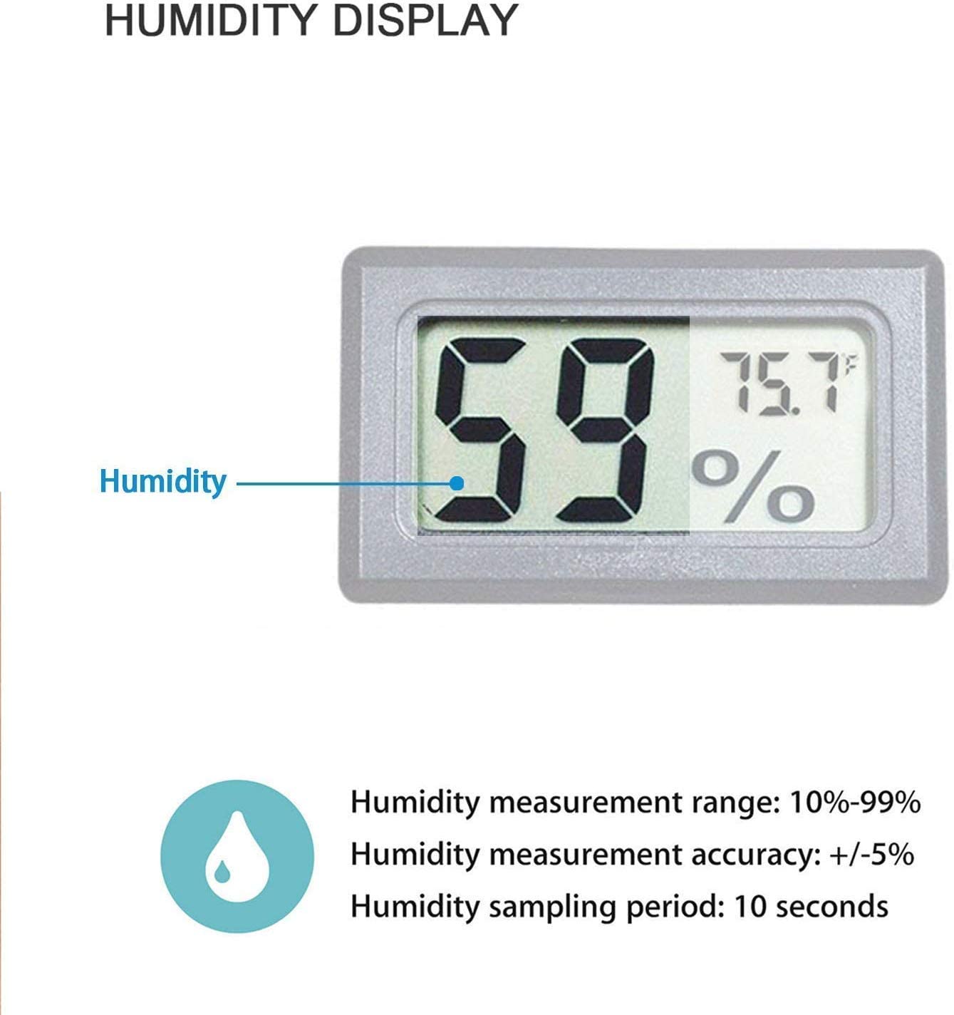 Hygrometer Humidity Monitor