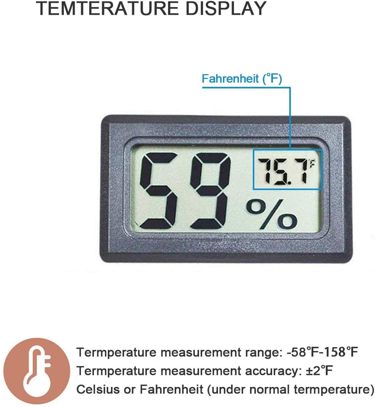 Hygrometer Humidity Monitor