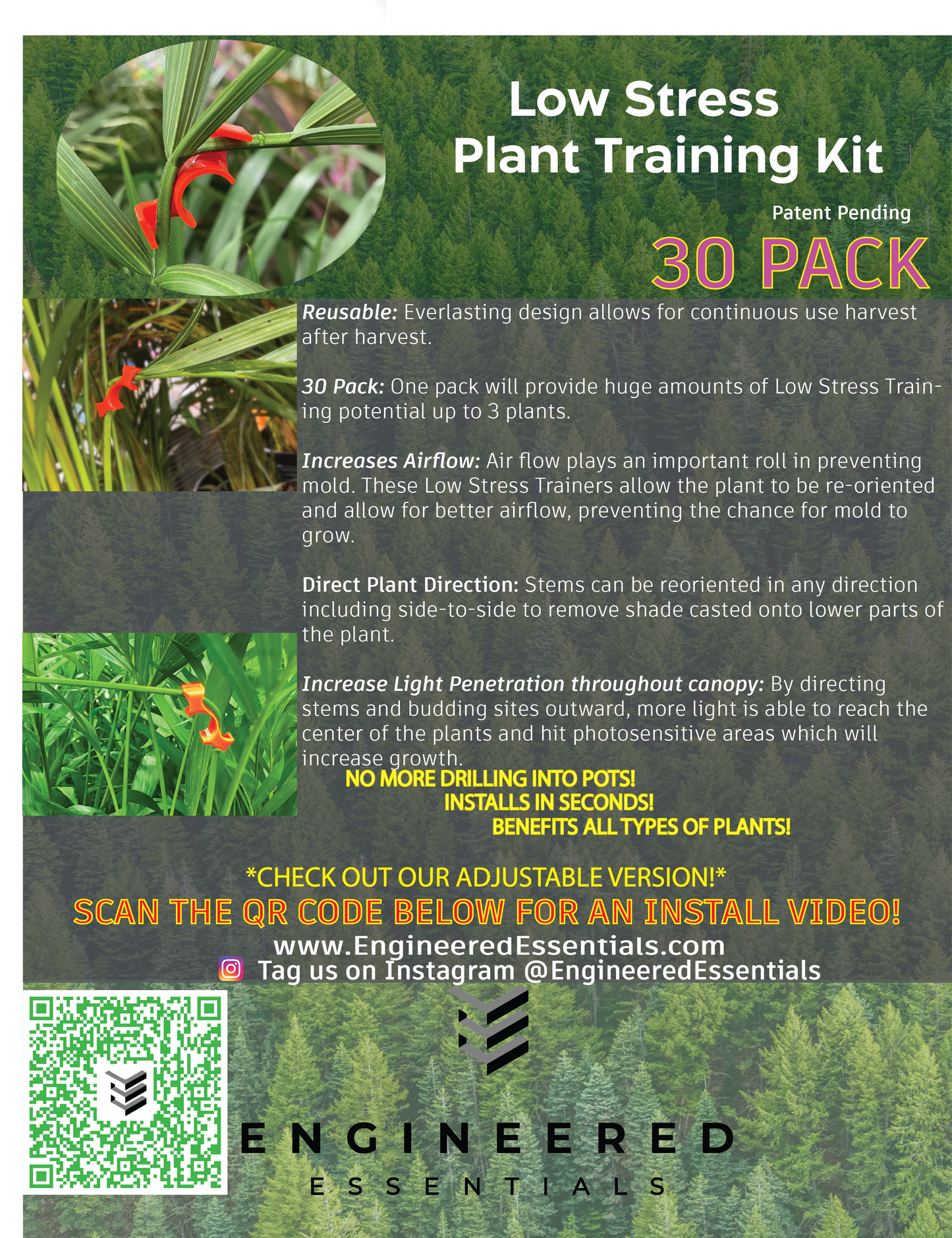 Grow Bundle Starter Kit with Pots